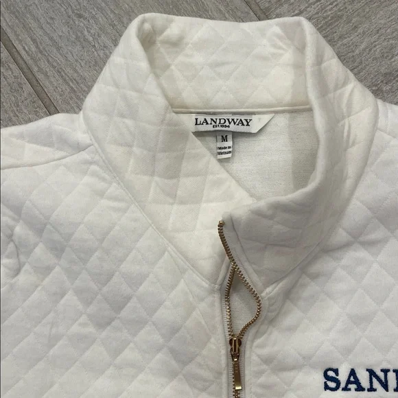 White Quilted Sanford Health Jacket - Picture 2 of 4